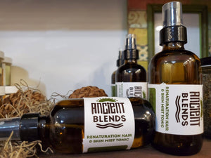 Ancient Blends Re-hydrating Moisturizing Hair Oil Mist... 4ozs