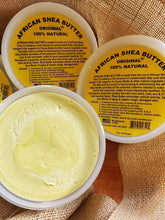 Load image into Gallery viewer, 100% Raw African Shea/Karite Nut Butter | Pure Unrefined Virgin From Ghana | Natural Moisturizer | Hair | Skin...8ozs