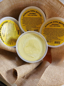 100% Raw African Shea/Karite Nut Butter | Pure Unrefined Virgin From Ghana | Natural Moisturizer | Hair | Skin...8ozs