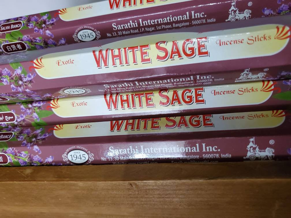 White Sage Incense (20 sticks)