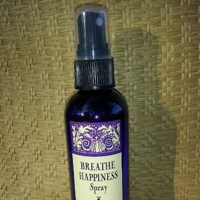 BREATHE HAPPINESS Aura cleansing Spray (4 ozs)